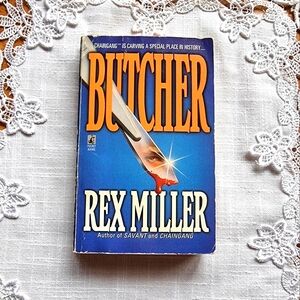 Butcher by Rex Miller Vintage Horror Paperback Book 1994
